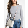 Michael Kors Trisha Medium Logo Crossbody Bag Powder Blush Multid