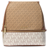 Michael Kors Batoh Rhea Medium Signature Logo Backpack Camel Multi23