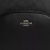COACH Batoh Court Backpack In Signature Canvas Gold Charcoal Black6