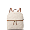 Michael Kors Batoh Dallas Medium Signature Logo Backpack Vanillaa2