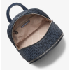 Michael Kors Batoh Rhea Medium Signature Logo Backpack Admiralb