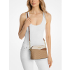 Michael Kors Kabelka Jet Set Travel Medium Color Block Signature Logo Crossbody Bag Camel Mltd