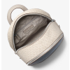 Michael Kors Batoh Rhea Medium Signature Logo Backpack Lt Sky Mltb