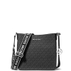 Jet Set Small Signature Logo Crossbody Bag Blacka