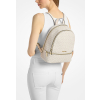 Michael Kors Rhea Medium Signature Logo Backpack Light Cream Multic