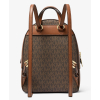 Michael Kors Batoh Jaycee Extra Small Signature Logo Backpack Brownc