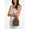 Michael Kors Batoh Jaycee Extra Small Signature Logo Backpack Brownd