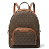 Michael Kors Batoh Jaycee Extra Small Signature Logo Backpack Brownaj
