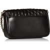 Karl Lagerfeld Womens Agyness Crossbody Black Goldb