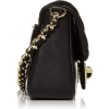 Karl Lagerfeld Womens Agyness Crossbody Black Goldc