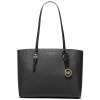 Michael Kors Kabelka Charlotte Large 3 in 1 Signature Logo Tote Bag Blacka