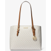 Michael Kors Charlotte Large 3 in 1 Signature Logo Tote Bag Vanilla