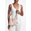 Michael Kors Kabelka Jet Set Small Signature Logo Stripe Crossbody Bag Powder Blushc