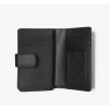 Michael Kors Peněženka Medium Crossgrain Leather Wallet Blackb