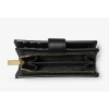 Michael Kors Peněženka Medium Crossgrain Leather Wallet Blackd