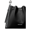 Michael Kors Mina Large Chain Shoulder Bag Blackl