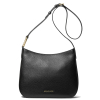 Michael Kors Kabelka Kensington Large Pebbled Leather Crossbody Bag Blacka