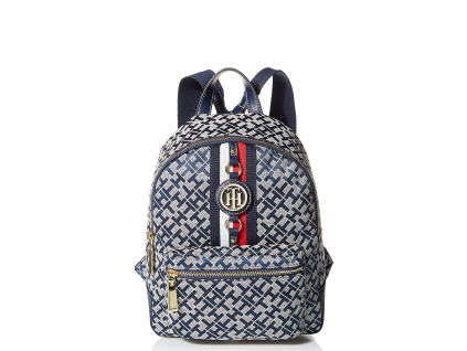 Tommy Hilfiger Women's Jaden Backpack navy printa