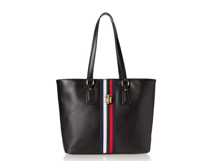 Tommy Hilfiger Kabelka Jaden Plus Tote Blacka