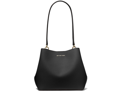 Michael Kors Pratt Medium Shoulder Bag Black