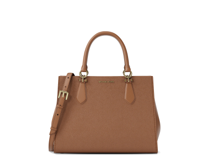 Michael Kors Marilyn Medium Saffiano Leather Satchel Luggage