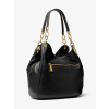 Michael Kors Kabelka Lillie Signature Chain Shoulder Tote Black Golde