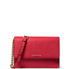 Michael Kors Daniela Large Saffiano Leather Crossbody Bag Bright Red