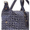 Tommy Hilfiger Handbag Jaden Satchel Navy White corner