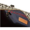 Tommy Hilfiger Handbag Jaden Satchel Black Alpaca interior
