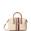Tommy Hilfiger Handbag Jaden Satchel Khaki Tonal Cognaccognac