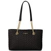 Karl Lagerfeld Paris Karolina Chain Tote Black Gold