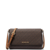 Michael Kors Medium Logo Convertible Crossbody Bag Brownaa