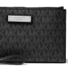 Michael Kors Adele Logo Smartphone Wallet Blackcrop