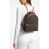 Michael Kors Batoh Valerie Medium Logo Backpack Brown Acornd