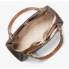 Michael Kors Kabelka Trisha Large Logo Shoulder Bag Brownb