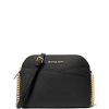 Michael Kors Jet Set Travel Medium Dome Crossbody Bag Black22b
