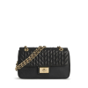 Karl Lagerfeld Kabelka Agyness Shoulder Bag Black Golda