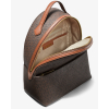 Michael Kors Sheila Medium Logo Backpack Brownb