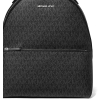 Michael Kors Sheila Medium Logo Backpack Black Silver226