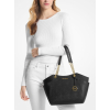 Michael Kors Jet Set Large Saffiano Leather Shoulder Bag Blackc2