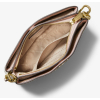 Michael Kors Trisha Medium Logo Crossbody Bag Powder Blush Multib