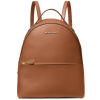 Michael Kors Sheila Medium Faux Saffiano Leather Backpack Luggage223