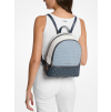 Michael Kors Rhea Medium Signature Logo Backpack Admiral Multig