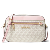 Michael Kors Jet Set Large Logo Crossbody Bag Powder Blush Multik