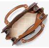 Michael Kors Hamilton Small Logo Satchel Brownb