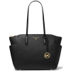Michael Kors Marilyn Medium Saffiano Leather Tote Bag Blacka