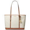 Michael Kors Jet Set Travel Large Logo Tote Bag Vanilla22
