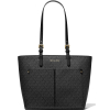 Michael Kors Kabelka Jet Set Medium Logo Pocket Tote Bag Black22