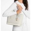 Michael Kors Kabelka Jet Set Travel Small Logo Top Zip Tote Bag Light Cream Multid2