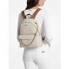 Michael Kors Batoh Slater Medium Signature Logo Light Cream Multid